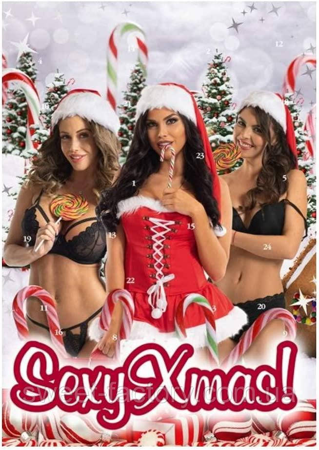 Адвент Sexy Xmas Candy Girls Advent Calendar 75 g