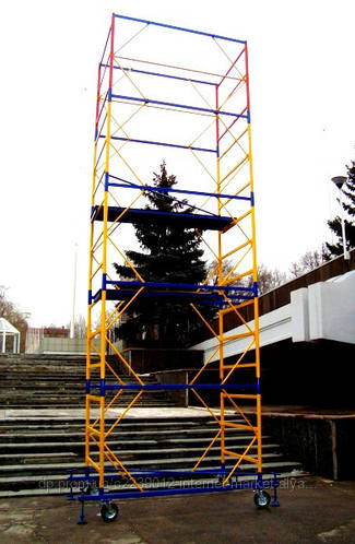 Купить Передвижная вышка тура 1.6 х 0.8 (м) комплект 4+1, цена 16587 ...