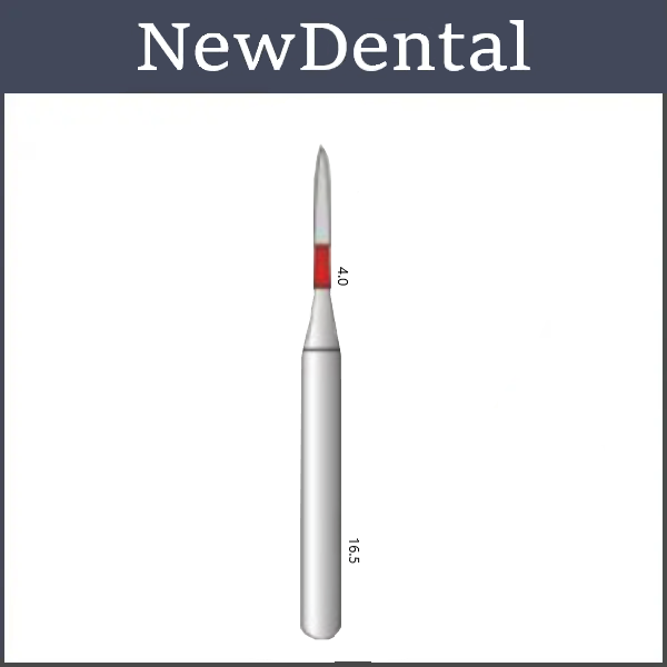 Бор CD-57F(D=007мм.) конусоподібний 10 шт Denco, фото 1