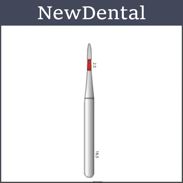 Бор CD-56F(D=007мм.) конусоподібний 10 шт Denco