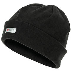 Флісова чорна зимова шапка з утеплювачем чорна Thinsulate. Rollmütze Fleece, 3M™ Thinsulate™ Insulation
