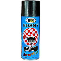 Краска спрей черный металлик Bosny Black Metallic 1139 Spray Paint 400мл