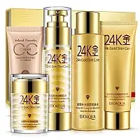 Подарунковий набір з 24k золотом Bioaqua 24K Gold Skin Care (5 предметів)