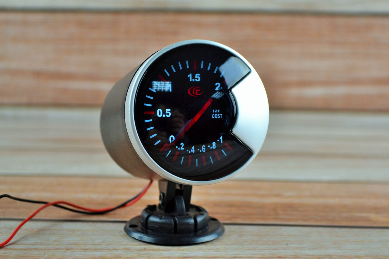 Прибор указатель давления турбины стрелочный Ket Gauge 602707 LED ...