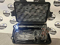 Ліхтар ручний тактичний Ortex OX-1603 металевий, з зумом