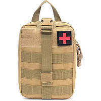 Армейский подсумок под аптечку (21х15см) Койот