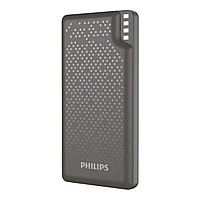 Зовнішній акумулятор Philips Powerbank 10000 mAh 12 W Grey