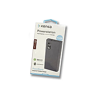 Зовнішній акумулятор Kensa PowerBank KP-62 10000 mAh Black