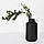 Ваза гончарна 15 см керамічна для квітів настільна "Лофт 3" Чорний Rezon, фото 4