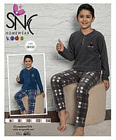 Піжама для хлопчиків флісова синя 6 років SNC