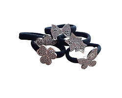 Резинка для волосся з камінням