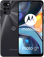 Смартфон Motorola G22 4/128GB Cosmic Black (PATW0032UA)