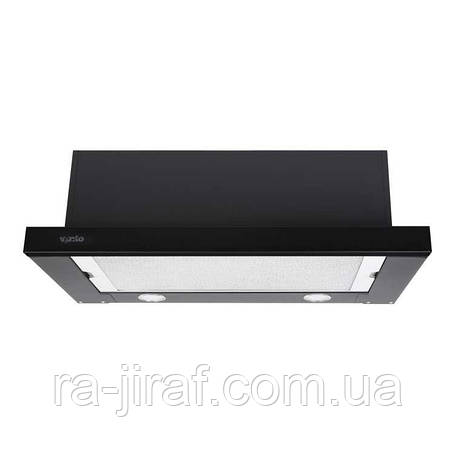 ВИТЯЖКА VENTOLUX GARDA 60 BK (800) SMD LED Телескопічна на кухню. Витяжка кухонна в Україні. *ЗНИЖКА В ОПИСІ., фото 1