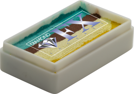 Аквагрим Diamond FX cплит кейк 28 g AQUA MANIA