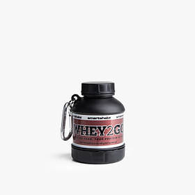 Контейнер для спортивного харчування Smart Shake Whey2Go, 110 мл, Black