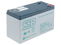 Аккумулятор 12V 7,2Ah свинцово-кислотный AGM (SBL 7,2-12) SSB