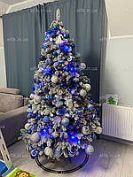 Премиальная литая заснеженная елка "Ковалевская" 210 см от производителя, бесплатная доставка
