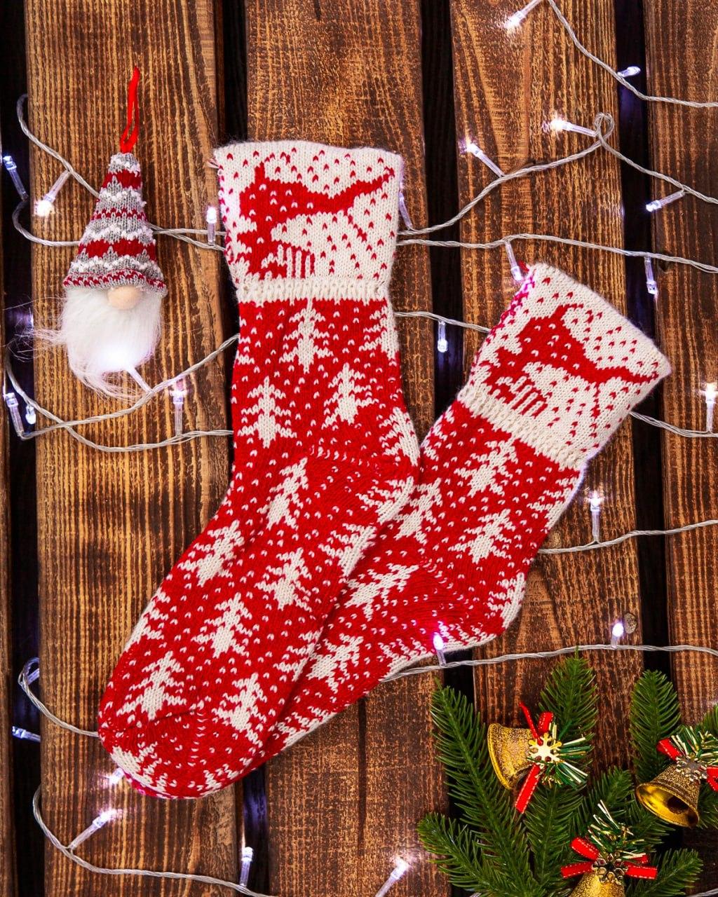 Шкарпетки теплі новорічні до -25 С
