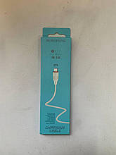 USB Кабель Borofone X17 USB - Micro 1M білий