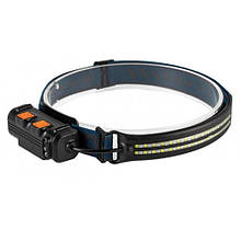 Ліхтар налобний стрічка (white+red+RGB) Sensor W691-2COB