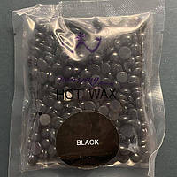 Віск Konsung Beauty  50 г. Black в гранулах, низькотемпературний плівковий