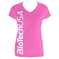 Жіноча футболка BioTech, рожева S CN5015-1 SP
