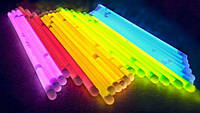 Неонові палички, що світяться, ХДС браслети, глоустик, 100 штук (909224201)