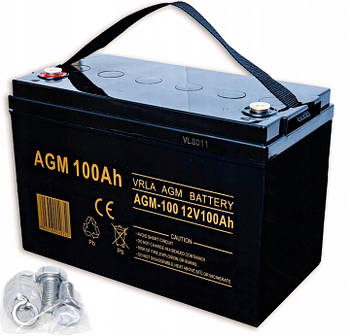 Аккумуляторна батарея Volt AGM 12v 100Ah