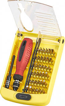 Викрутка з набором прецизійних біт 38 шт. MIOL 66-025