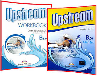 Upstream B2+ Upper-Intermediate. Student's Book+Workbook. Комплект книг з англійської мови. Підручник+Зошит