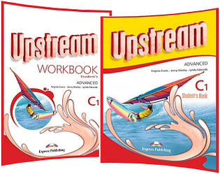 Upstream C1 Advanced. Student's Book+Workbook. Комплект книг з англійської мови. Підручник+Зошит