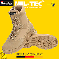 MIL-TEC YKK Khaki Ботинки зимние теплые 3M Thinsulate на застежке берцы Койот 40-46 42