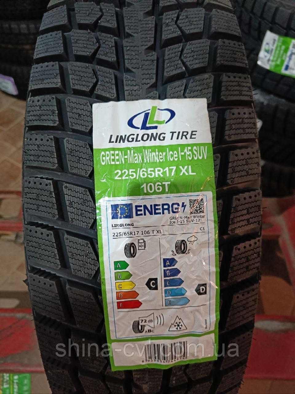 Зимові шини 225 65 R17 106T XL LINGLONG GREEN-MAX WINTER ICE I-15 SUV