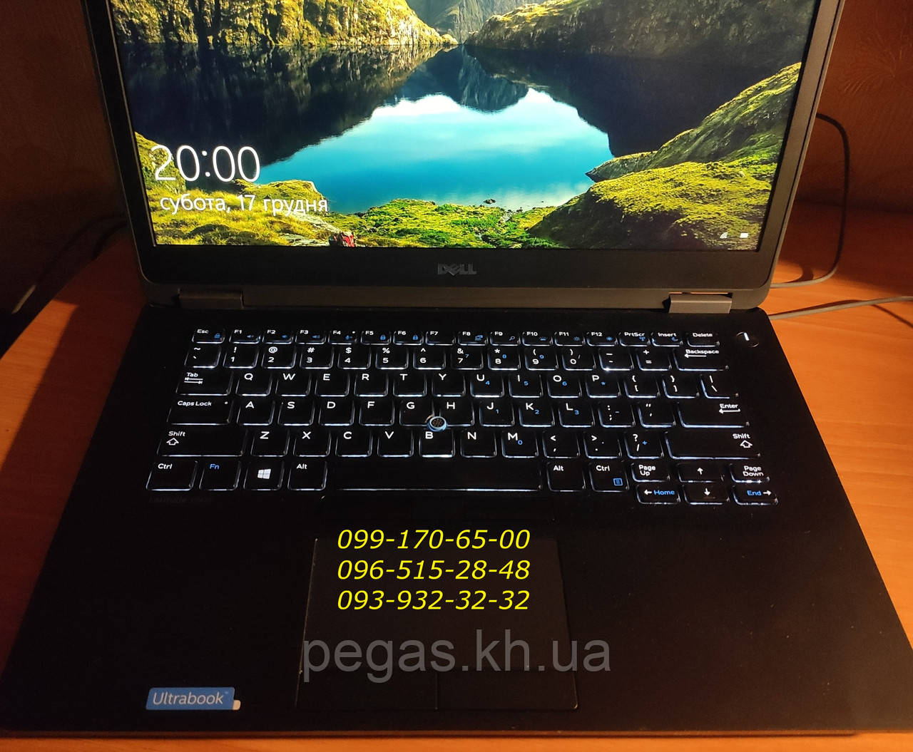 Ноутбук Dell E7470 14" DDR4 16 Gb, SSD 500Gb высокоскоростной