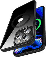 Прозорий міцний магнітний чохол для iPhone 13 Pro Max casecoo