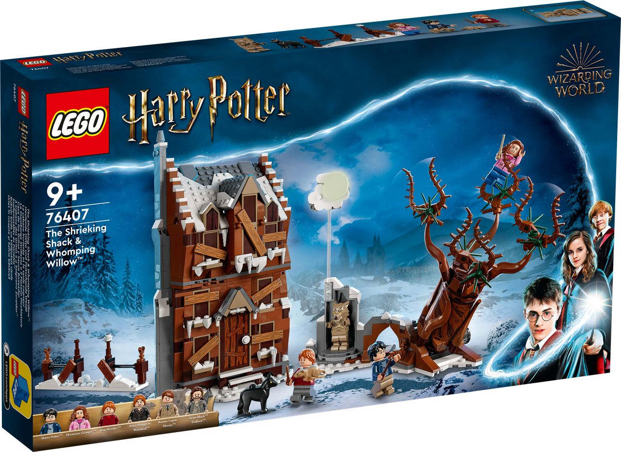LEGO ЛЕГО Hаrry Potter Визжащая хижина и Гремучая Ива 76407 (777