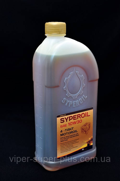 Універсальна олива моторна SuperOil SAE 10W30 для 4-тактних двигунів із повітряним охолодженням Генераторам