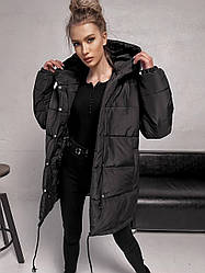 Стильная женская куртка пальто зимнее  44 46 48 размер Новинка 2022