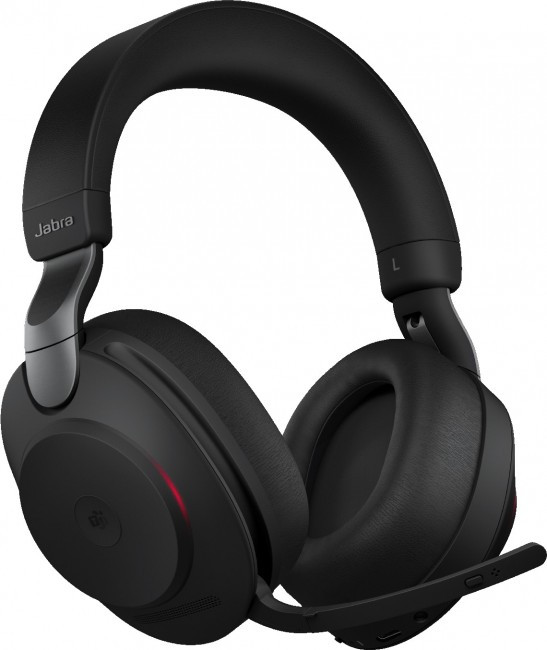 Jabra Evolve2 85, Link380c MS Stereo Stand Black