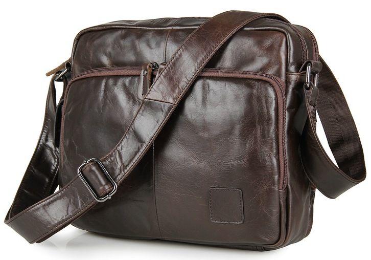 Сумка мужская Vintage 14369 Коричневая, Коричневый