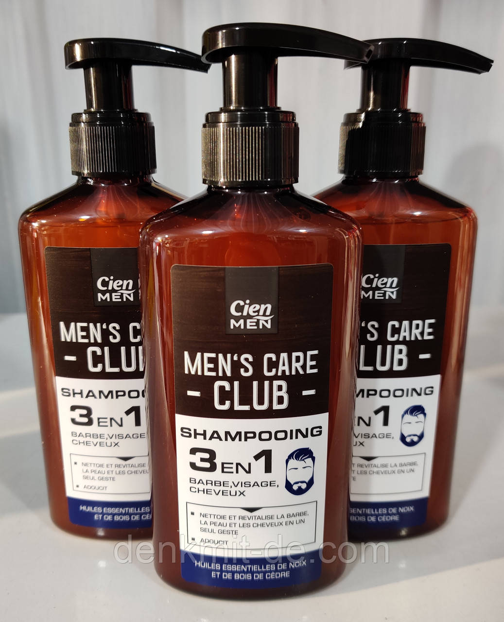 Cien Men's care Club Шампунь 3 в 1 190 мл