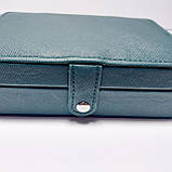 Скринька для прикрас шкірозамінник смарагдова, фото 2