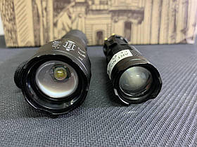 Ліхтарик + ліхтар тактичний військовий 2X CREE XM-L T6 + Q5 ZOOM