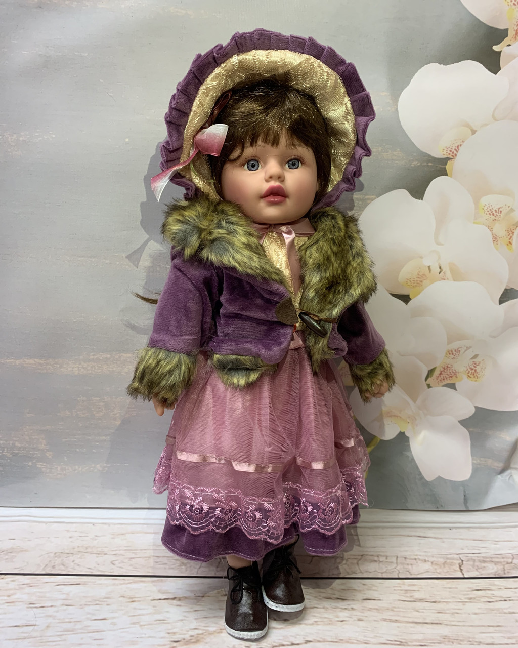 Гарна лялька розмовляє та співає українською мовою Панночка 50 см M 5420 UA1, фото 1