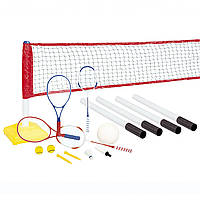 Набор 3 в 1 для бадминтона, волейбола и тенниса Outdoor-Play (JC-238A)
