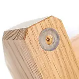 Упори дерев'яні для віджимань 25 см MegaShape Паралетси Світлий дуб, фото 8