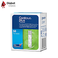 Тест-полоски Контур Плюс (Contour Plus) 1 упаковка