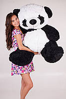 Большой плюшевый медведь панда 150 см оригинальный подарок плюшевый медведь панда черно-белого цвета