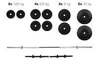 Штанга + Гантели Набор 52 кг