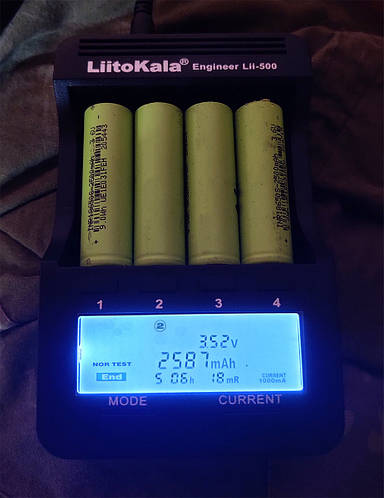 Высокотоковый аккумулятор Li-Ion 18650 INR18650S 2500 mAh 3.6V 2020 ...